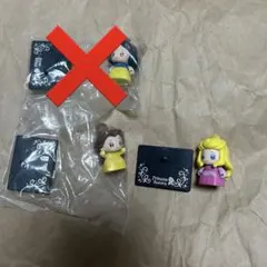 ガチャ　コレキャラ　ディズニープリンセス フィギュアセット