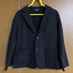 COMME CA ISM ブラックブレザー 120A