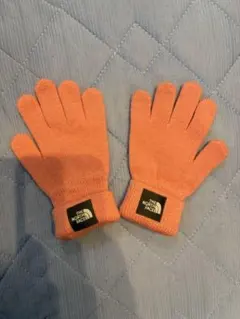 THE NORTH FACE ピンク ニット手袋