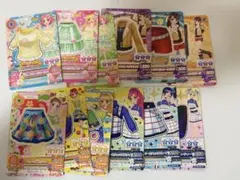 アイカツカード ノーマル まとめ売り 14枚セット 裏面に白かけあり 訳