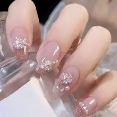 エレガント ネイルチップ グラデーション