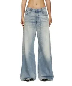 ［新品］DIESEL ディーゼル　D-SIRE ワイドデニム