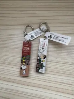 スヌーピータウン限定　アクリルキーホルダー　丸の内駅舎