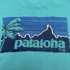 O*9様 【希少USA製】パタゴニア パタロハ Tシャツ S ターコイズのサムネイル
