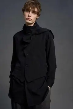 Yohji Yamamoto pour homme 22awストールシャツのサムネイル