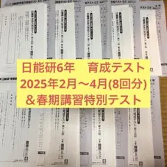 2026年最新】日能研 6年 春期講習の人気アイテム - メルカリ