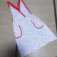 【限定セール！！】エプロン 花柄 ピンク 可愛い 日本製