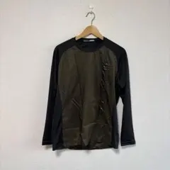 ミズノプロ　Mサイズ 長袖トレーニングジャケット黒/カーキー