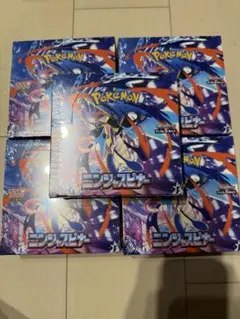 ポケモンカード　ニンジャスピナー BOX 未開封 シュリンク付き　5BOX