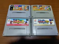 スーパーファミコン　がんばれゴエモンシリーズ ソフト4本セット