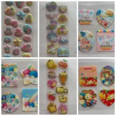 サンリオ シール キキララ ウサハナ シナモン ポムポムプリン