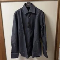 BOSS ダークグレー ドレスシャツ　表記40 未使用品のサムネイル