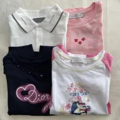 ベビーディオール　Dior Tシャツ&ポロシャツセット　4枚　サイズ6&8