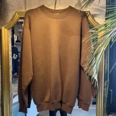 Champion ブラウン スウェットシャツ M