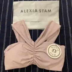 ALEXIA STAM 水着トップ Mサイズ Guava