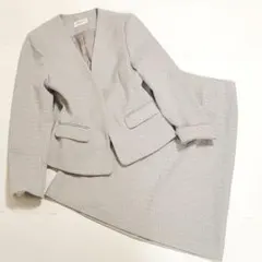 美品✨OPAQUE.CLIP スカート ジャケット スーツ ツイード 40