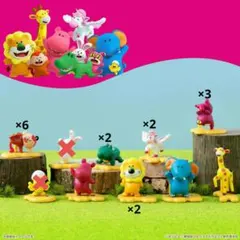 チョコサプ　たべっ子どうぶつ THE MOVIE ８種18体