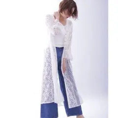 ROSE BUD レースロングガウン　新品タグ付き