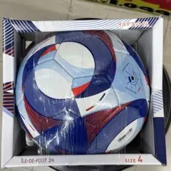 【新品】ILE-DE-FOOT 24 サッカーボール サイズ4 検定球