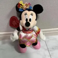 ディズニーリゾート ミニー ぬいぐるみバッジ