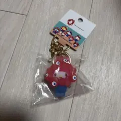 万博 サンリオ ミャクミャク 立体マスコットキーホルダー クリア マイメロディ