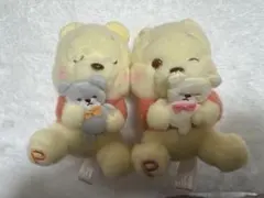 くまのプーさん ミルキーボア マスコット〜くまさんだっこ〜　2種セット