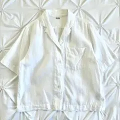 USA製70s〜 D'Gala open collar linen shirt USA製70s〜 D'Gala open collar linen shirt - メルカリ