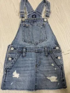 GAP KIDS デニムジャンバースカート XS