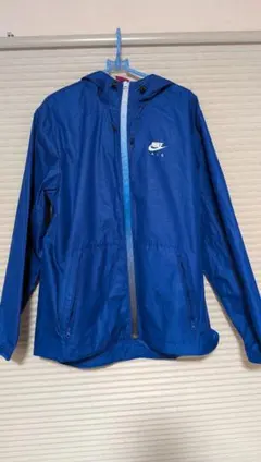 美品✬Nike フード付きナイロンジャケット 青Lサイズ