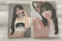 NiziUミイヒ会場限定トレカ、FCくじステッカー