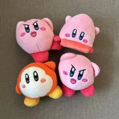 星のカービィ ぬいぐるみ マスコット 3種4個セット マック ハッピーセット