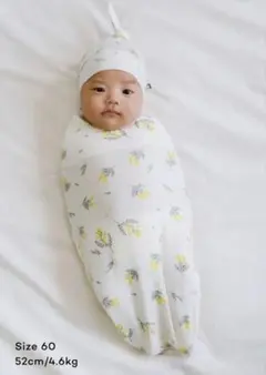 【超美品】Konny/Newborn バンブースワドルポーチ