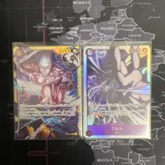 ワンピース　神の島の冒険 エネル　SEC SR セット