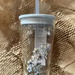 スターバックス　SAKURA2026グラスタンブラーエアリーブルー