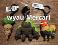 ダンジョン飯　バッグクリップ バジリスク マンドレイク ゴーレム