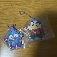 サンリオ クレヨンしんちゃん ラバーキーホルダー