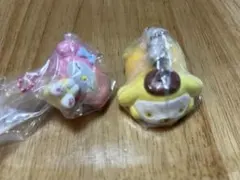 サンリオキャラクターズGRWMマスコットチャーム　ポムポムプリンマイメロ ガチャ