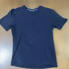 BOYCOTT ネイビー　Vネック Tシャツ サイズ4のサムネイル