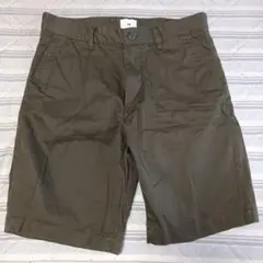 ★H&M オリーブグリーン ショートパンツ US 34インチ