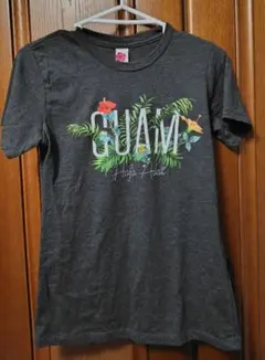 ISLAND GIRL GUAM 半袖Tシャツ グレーのサムネイル
