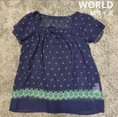 Mサイズ WORLDレディースチュニックのサムネイル