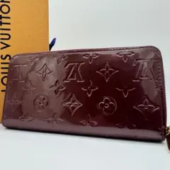 極美品◎ルイヴィトン　ジッピーウォレット　ヴェルニ　モノグラム　長財布