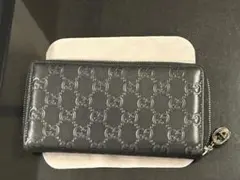 GUCCI 長財布 GGレザーブラック