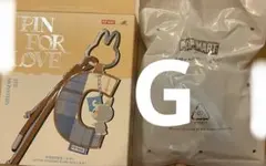 イニシャルペンダント PIN FOR LOVE THE MONSTERS G