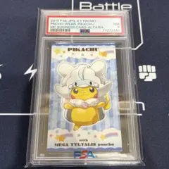 名刺　ピカチュウ　ポンチョ2枚 ポケットモンスター 名刺カード メガタブンネのポンチョを着た