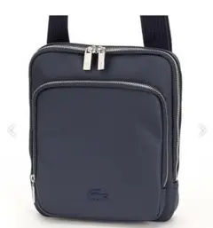 [定価18700円]　Lacoste ショルダーバッグ ネイビー