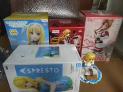 sao ソードアートオンライン フィギュア　 アリス アスナ 5個セット