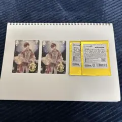 アイナナ　9周年　ビジュアルクリアカードコレクション　狗丸トウマ　2枚セット