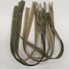YKK コンシールファスナー 56cm 各色3本計6本セット