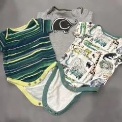 ベビー服 NEXT 半袖ボディスーツ 70 3枚セット